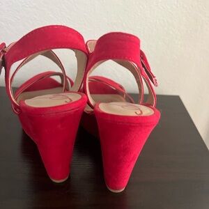 American Rag Womens Rachey Dress Platform Wedge Sandals mint condition